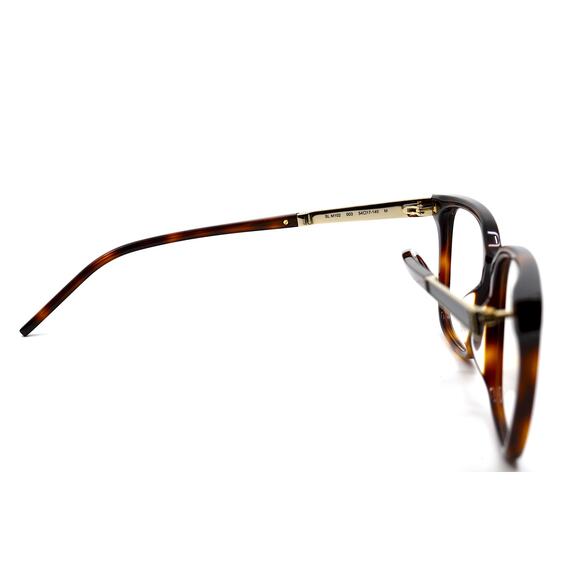 SAINT LAURENT SL M102 003 HAVANA EYEGLASSES FRAME - Picture 8 of 10